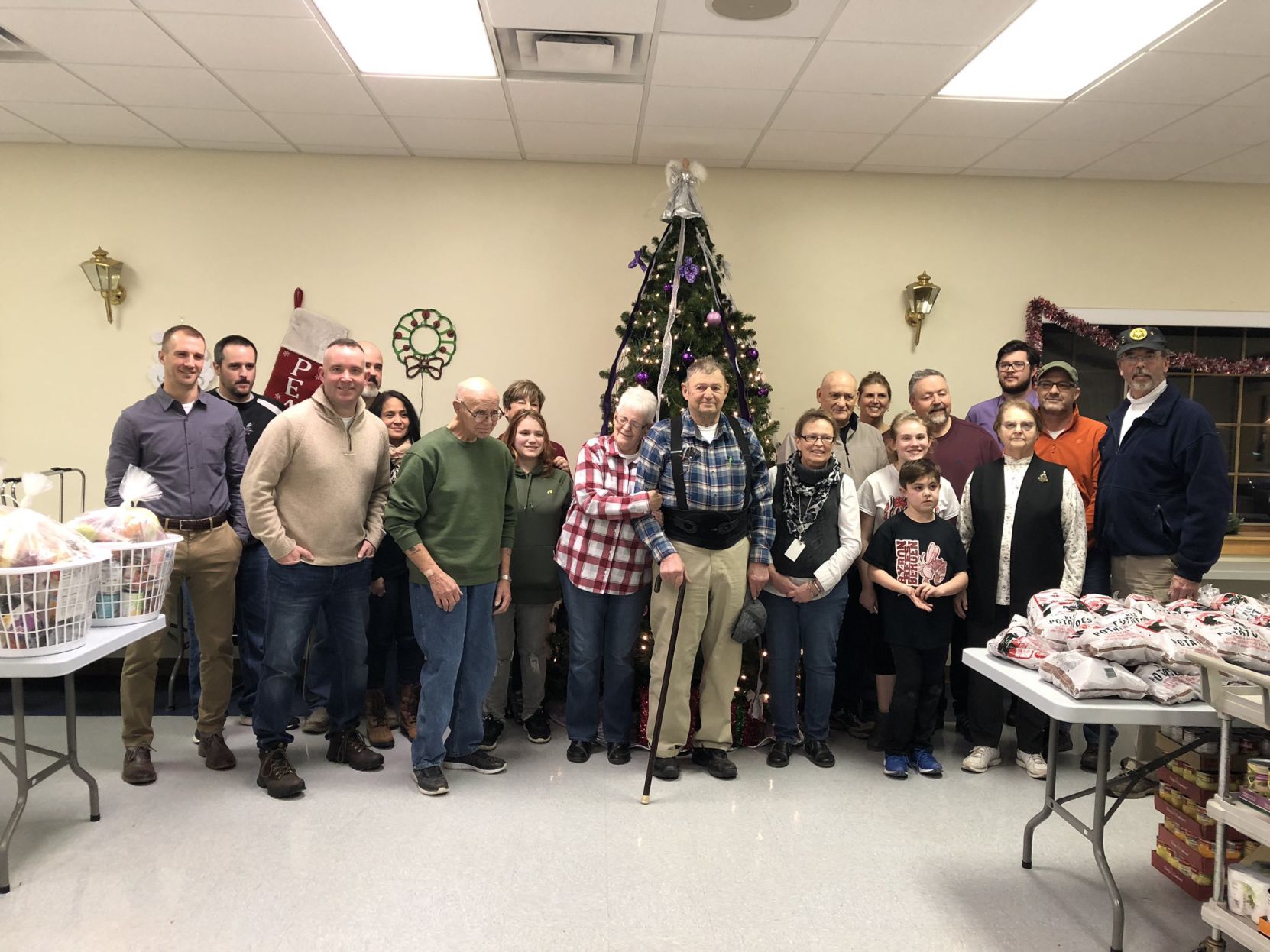 Volunteers from the Byron-Bergen learning community
